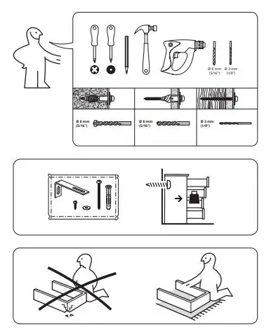 IKEA MALM 120x41cm Dressing Table fig1