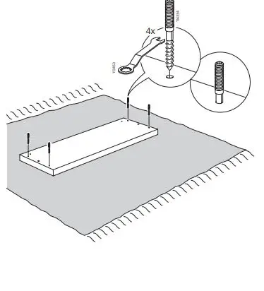 IKEA MALM 120x41cm Dressing Table fig4