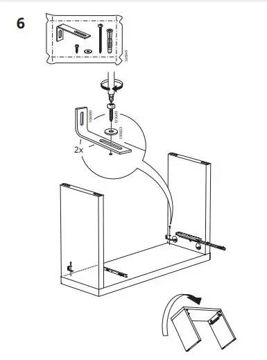 IKEA MALM 120x41cm Dressing Table fig7