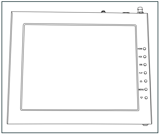 ikan High Bright Beam Splitter Teleprompter - Monitor Ports 2