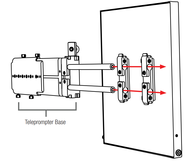 ikan High Bright Beam Splitter Teleprompter - Step 3