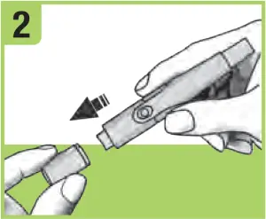 Set Up the Lancing Device