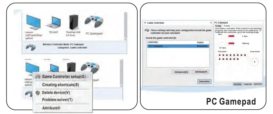 PYLE PGMC1PS4 PS4 Game Console Handle Wireless Controller fig-4