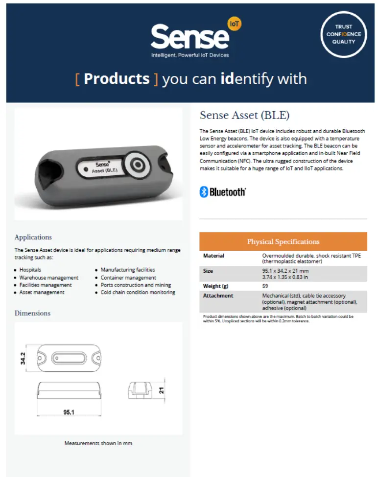Omni ID DO007273 01 Sense Asset - Sense Asset Data Sheet 1