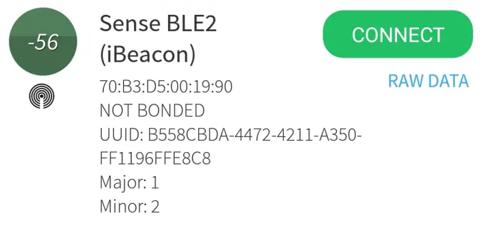 Omni ID DO007273 01 Sense Asset - iBeacon