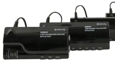 Mercury Amd06 4g Ready Vhf/uhf Distribution Amplifiers With Dc Pass User Manual