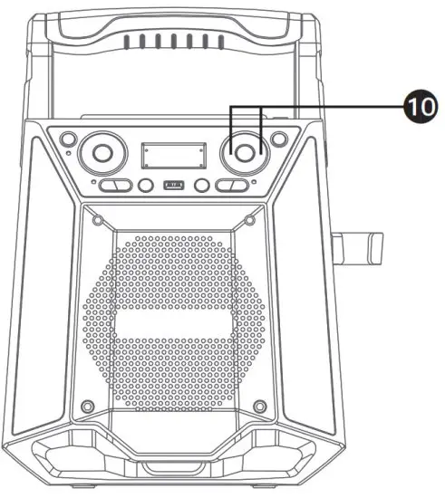 singing machine - Advance or go back one