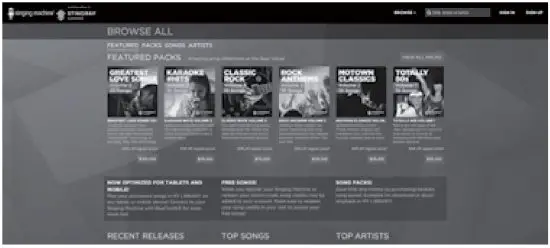 singing machine - Insert the USB