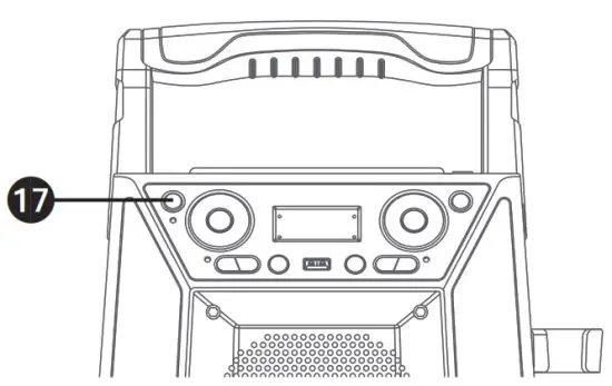 singing machine - Press the