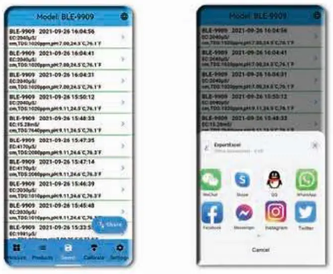 YINMIK BLE 9909 Bluetooth 5 in 1 Water Quality Tester - app 3