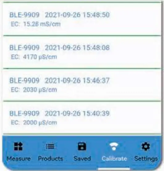 YINMIK BLE 9909 Bluetooth 5 in 1 Water Quality Tester - app 8