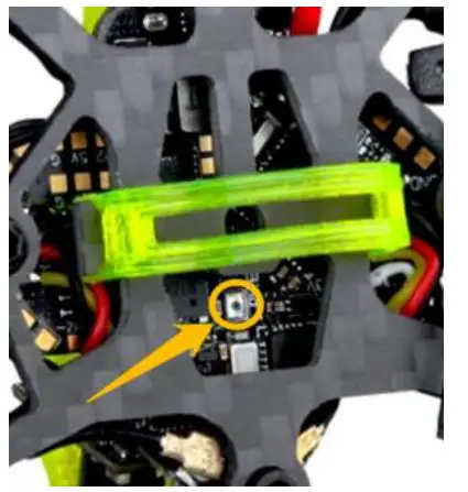 FLYWOO Firefly 1S Nano Baby Quad - FC power-on or connected USB, click the BIND button