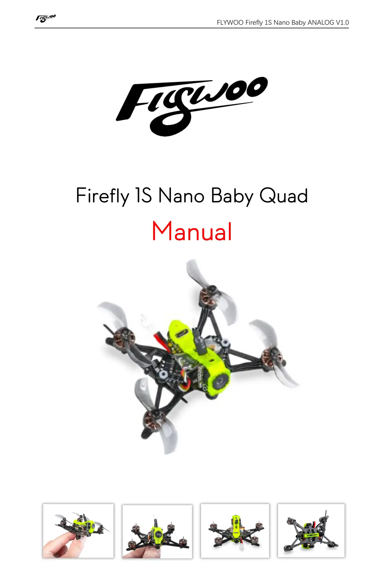 FLYWOO Firefly 1S Nano Baby Quad User Manual