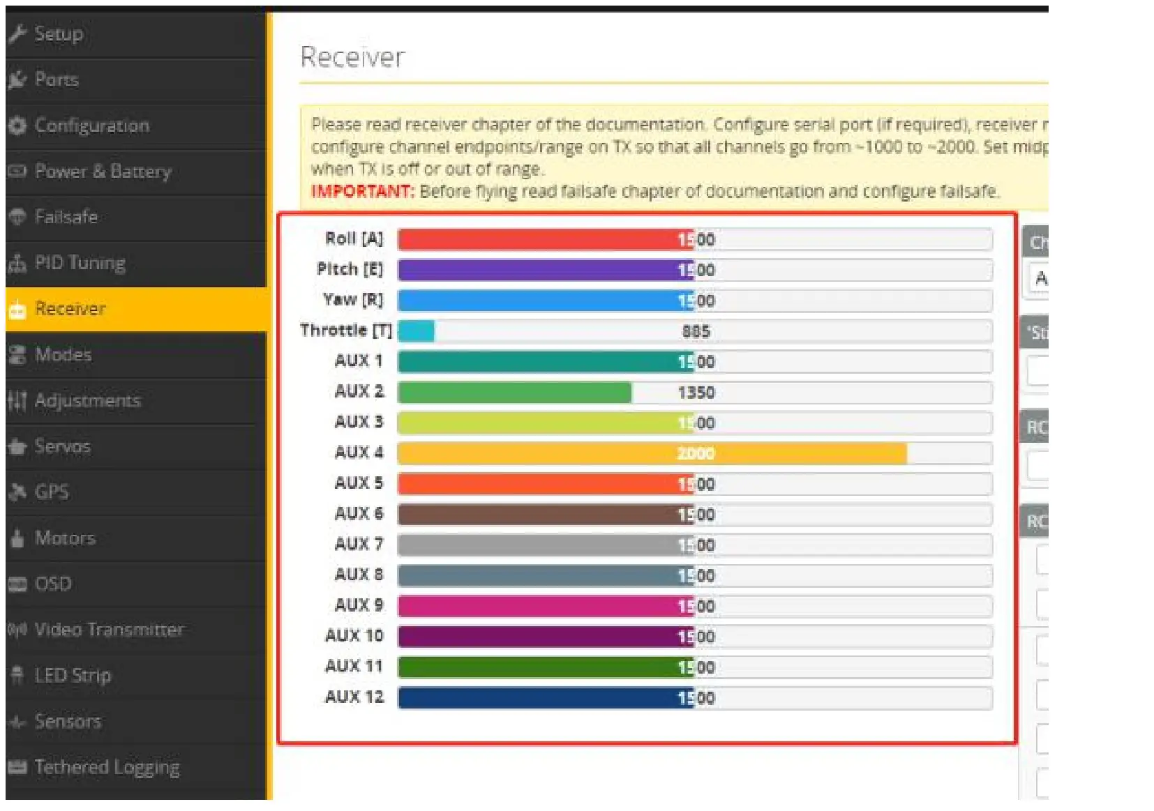 FLYWOO Firefly 1S Nano Baby Quad - hen set the corresponding serial port and receiver protocol to ensure the normal