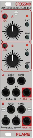 FLAME SYN0007179-000 Dual Crossmix Recorder