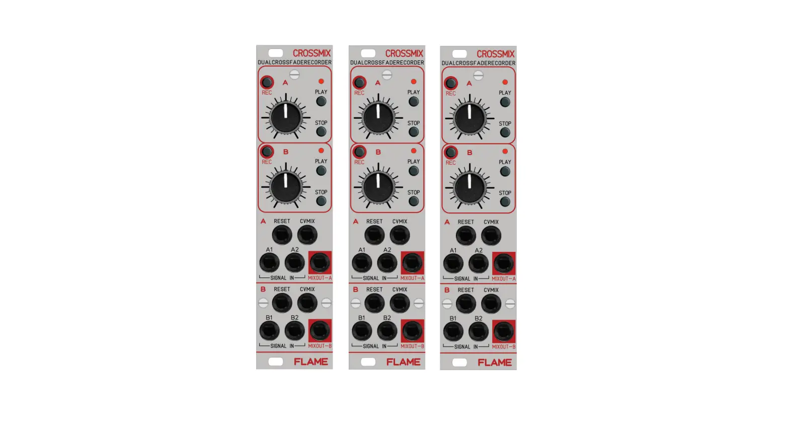 Flame Syn0007179-000 Dual Crossmix Recorder User Manual Flame Syn0007179-000 Dual Crossmix Recorder User Manual