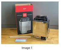 HARVIA KIP Heater - POSITIONING YOUR HEATER Image 1