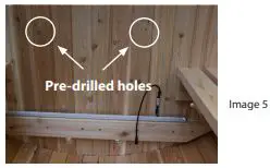 HARVIA KIP Heater - POSITIONING YOUR HEATER Image 5