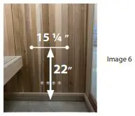 HARVIA KIP Heater - POSITIONING YOUR HEATER Image 6