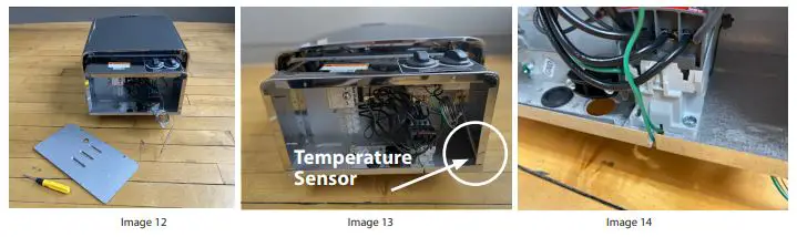 HARVIA KIP Heater - REMOVING THE STONE GUARD AND BOTTOM COVER Image 9