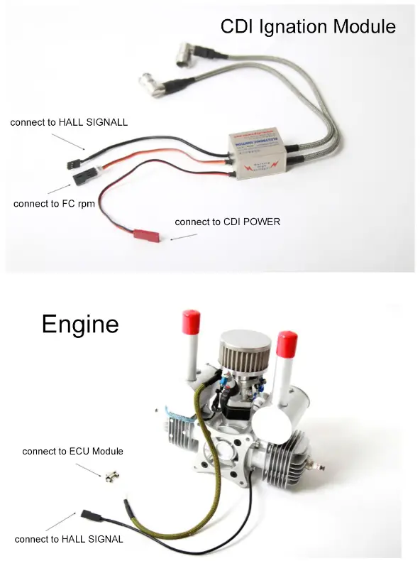 CDI Ignation Module and Engine