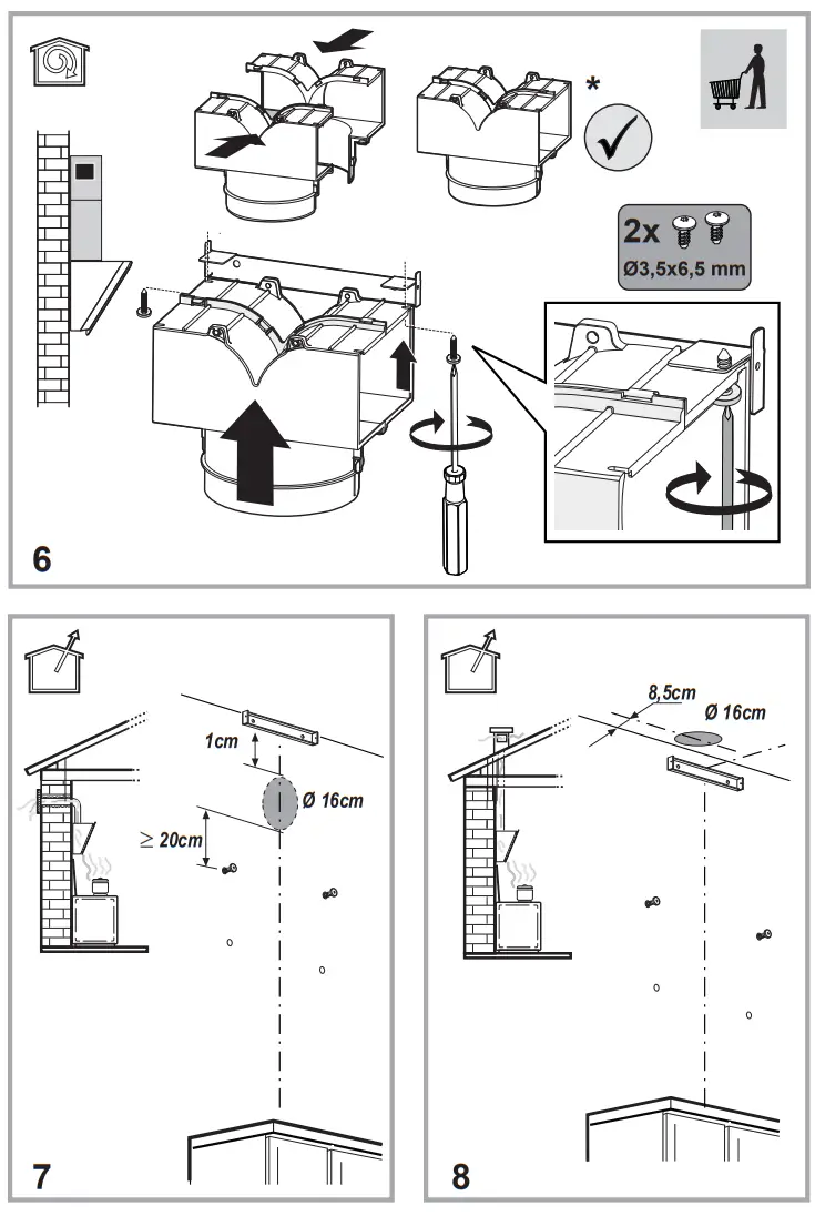 Whirlpool AKR 65F LM K Chimney Hood - fig2