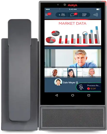 AVAYA-Vantage-K175-Dual-Port-Video-Conferencing-Phone-with-Camera