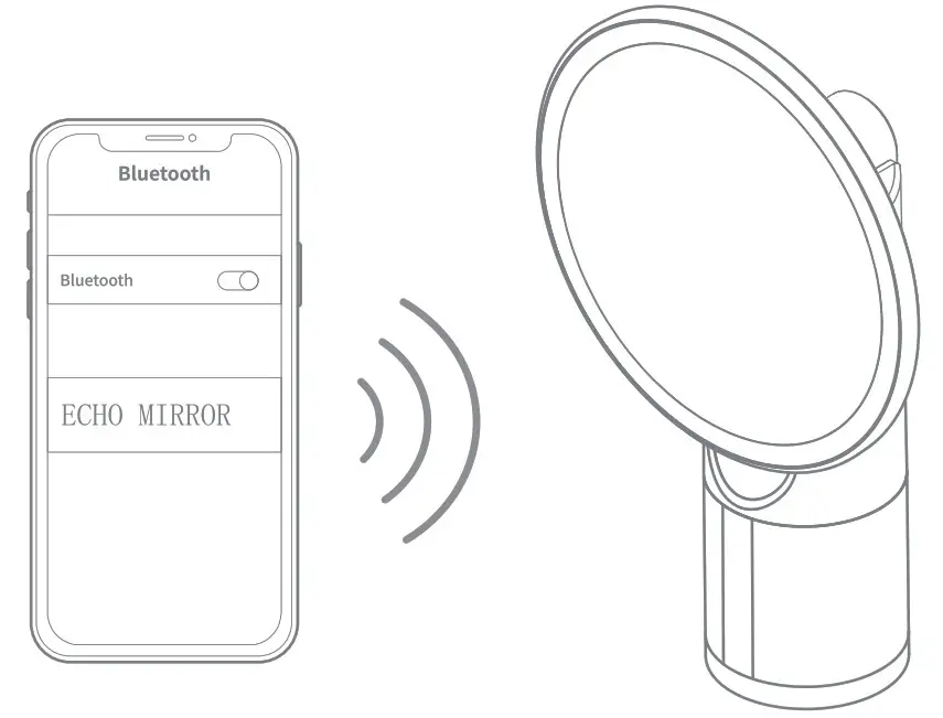 FENCHILIN Echo Mirror - bluetooth speaker 2