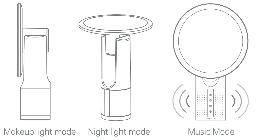 FENCHILIN Echo Mirror - three mode