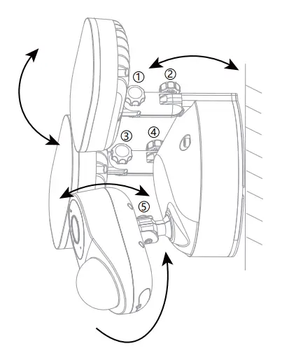 MEARI Flight 4T Floodlight Camera - crose2