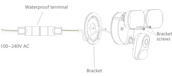 MEARI Flight 4T Floodlight Camera - installation