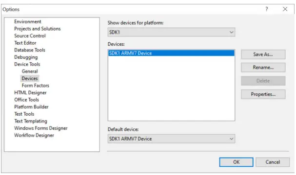 Deploy project to Device Figure 2