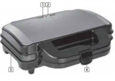 TRISTAR SA-3060 Sandwich Maker-fig2