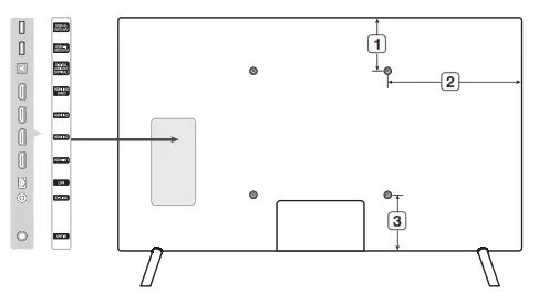 SAMSUNG Smart LED 4K UHD 8 Series - Dimensions 2