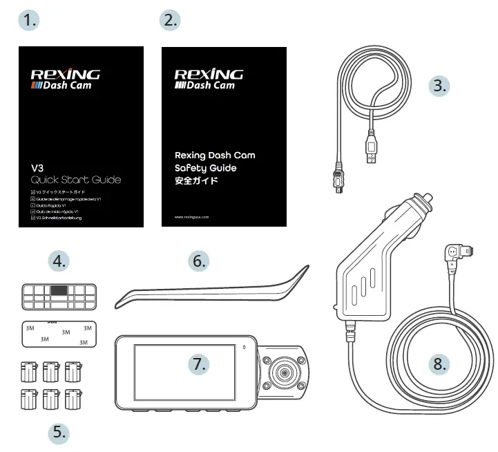 REXING-V3-Plus-Front-and-Cabin-Dash-Cam-FIG-2