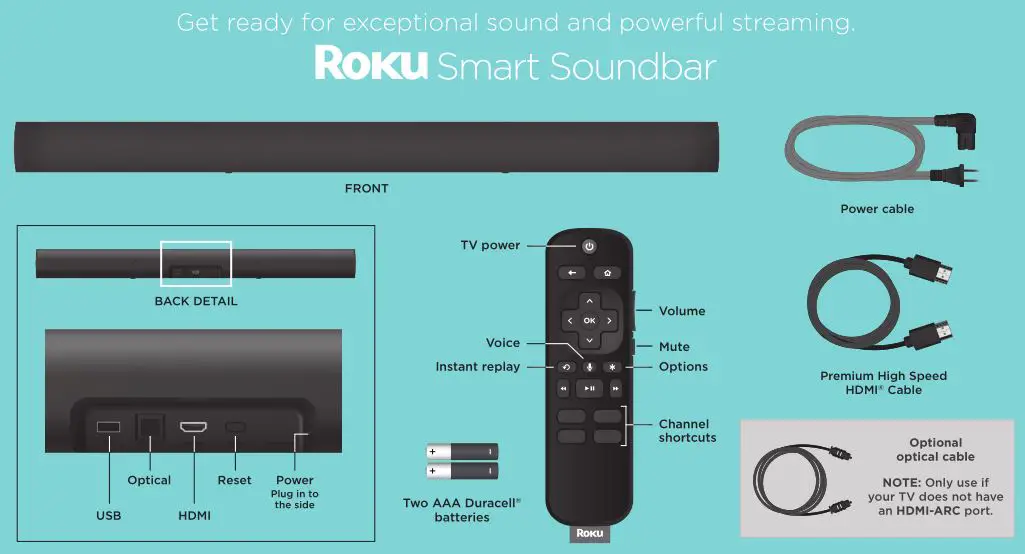 Roku Smart Soundbar User Manual