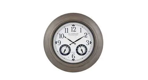 La Crosse Technology 435-3256a-c Lighted Constellation Atomic Wall Clock User Manual