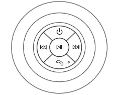 Professor PUZZLE Splash Proof Shower Speaker fig 2