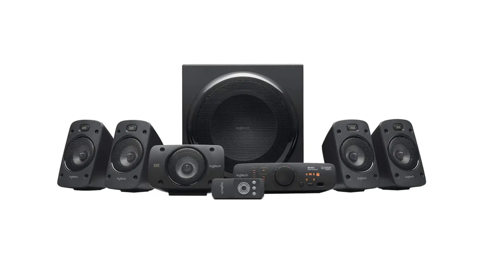 Logitech Z906 5.1 Surround Sound Speaker System-complete Features/instruction Guide