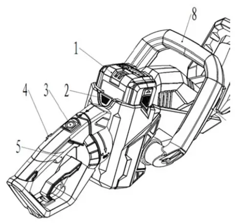Texas HTX 4000 hedge trimmer - Fig 3