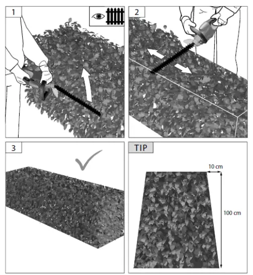 Texas HTX 4000 hedge trimmer - Fig 5