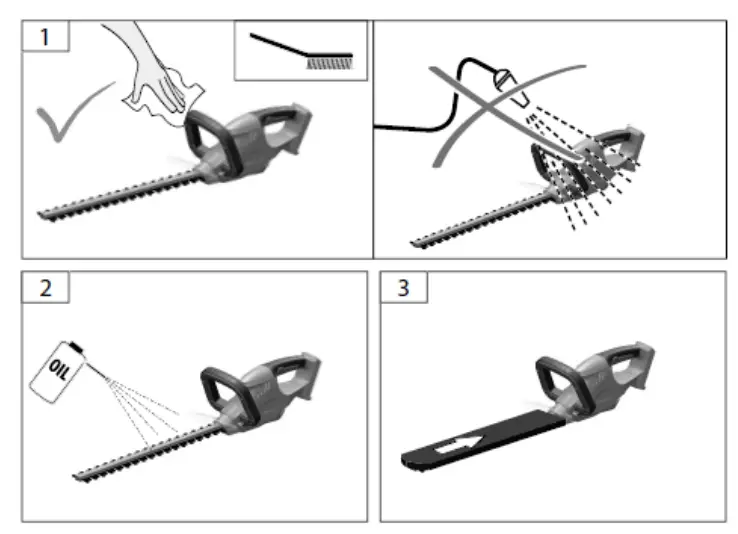 Texas HTX 4000 hedge trimmer - Fig 8