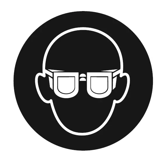 Explanation of the symbols on the equipment 2