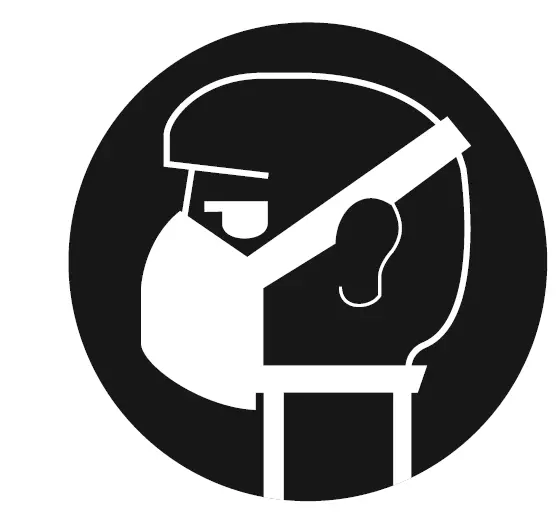 Explanation of the symbols on the equipment 4