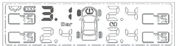 weili9 433 Tire Pressure Monitor 15