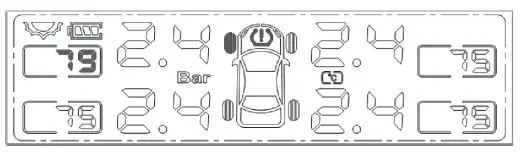 weili9 433 Tire Pressure Monitor 17