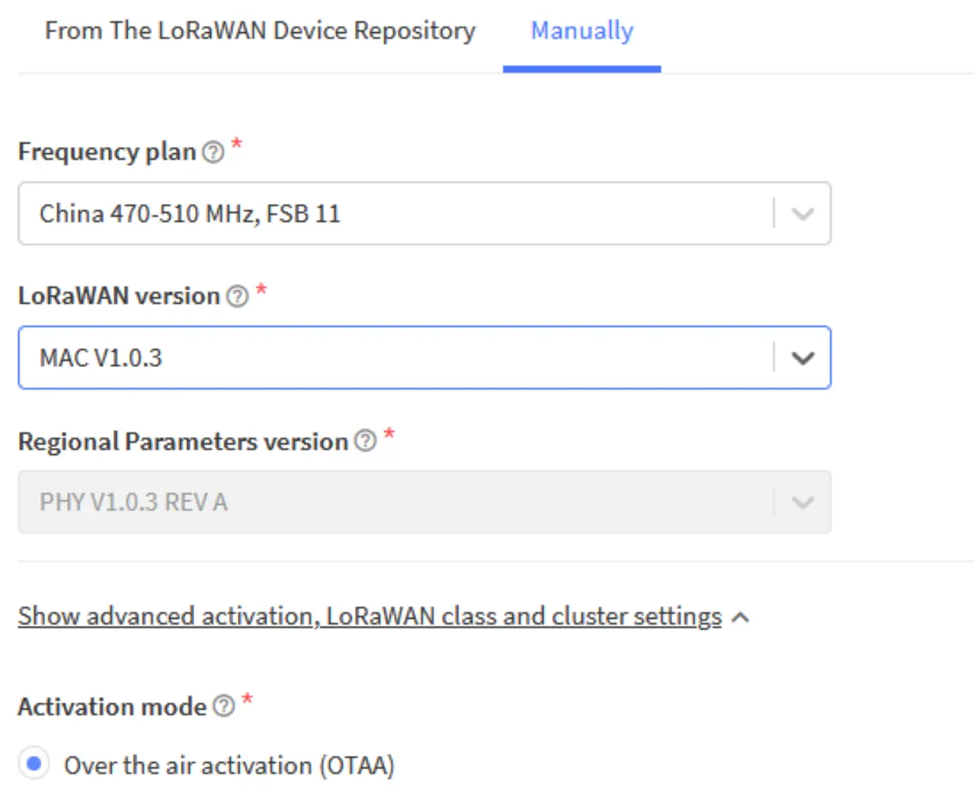 Connecting to The Things Networ