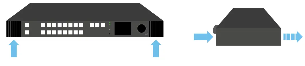 LIGHTWARE MX2-4x4-HDMI20-CA Matrix Router 8