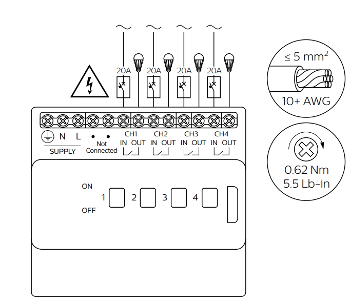 Philips DDRC420FR Dynalite Relay Controller - Fig 4