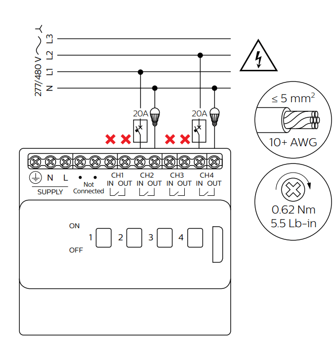 Philips DDRC420FR Dynalite Relay Controller - Fig5